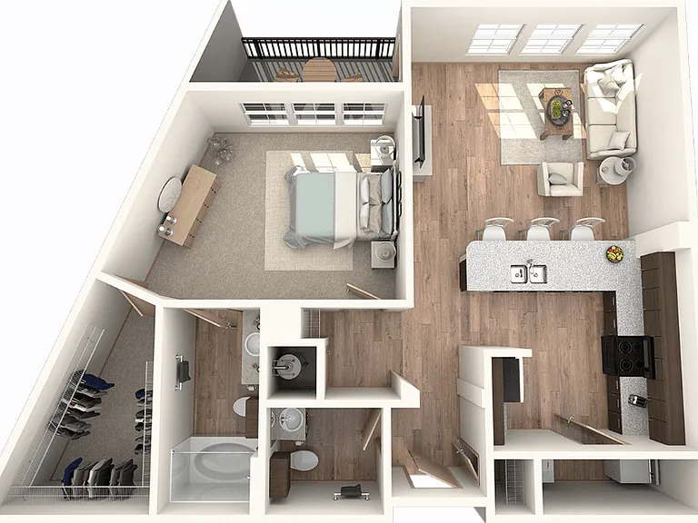 District at Medical Center Apartments — Photo 33