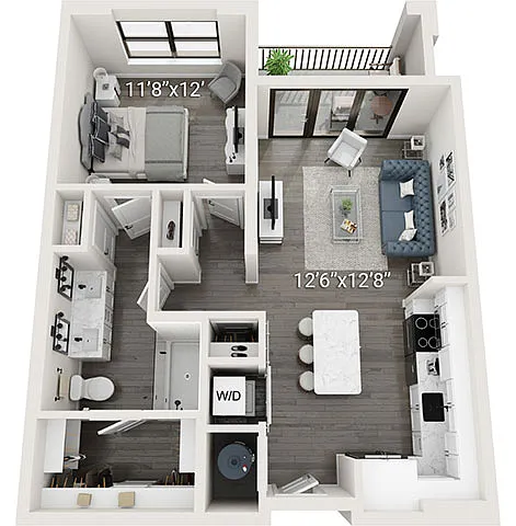 Floor plan Metro