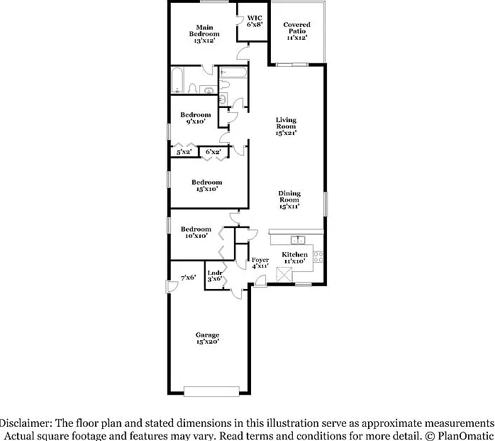 4 bed, 2.0 bath, 1600 sqft, $2,305 — Photo 2
