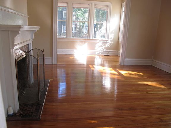 Front bedroom with firer place and a sitting room