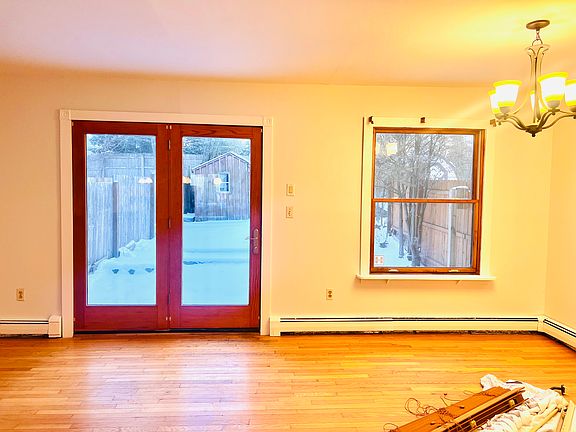 Living room and door to backyard