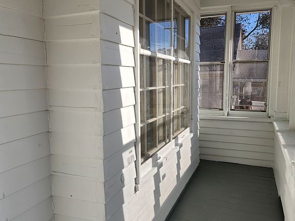 Enclosed front porch