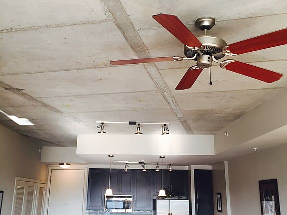 Exposed Concrete Ceilings