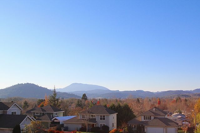 Views of Coast Range from front of home