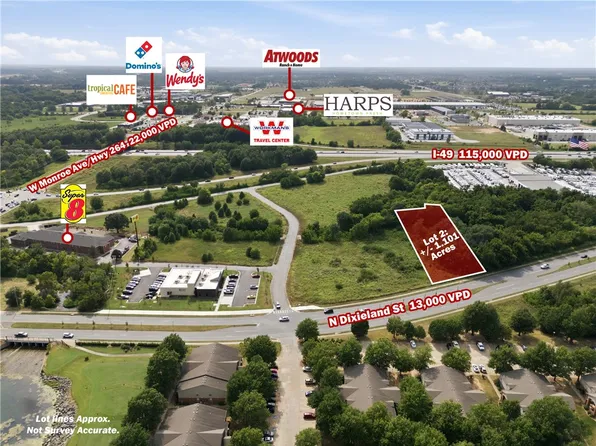 N Dixieland Rd, Lowell, AR 72745