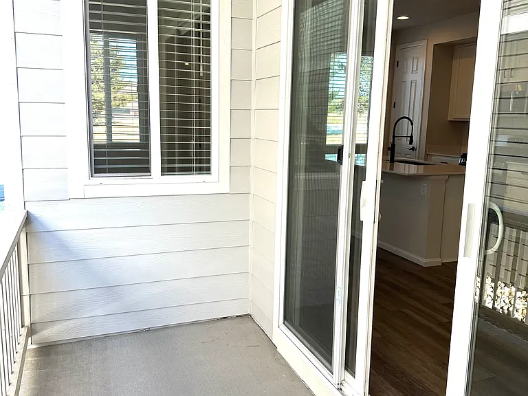 Covered patio