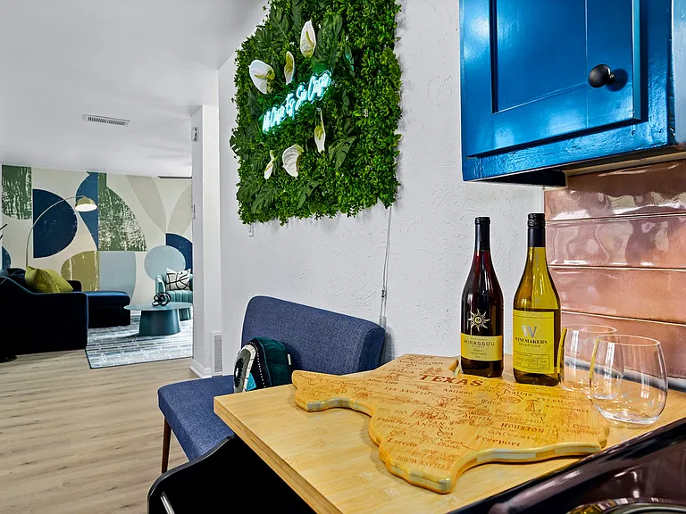 Kitchen Unit B also boasts IG worthy furnishings!