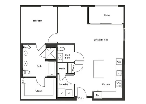 Floor plan A07
