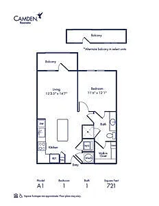 Floor plan A1