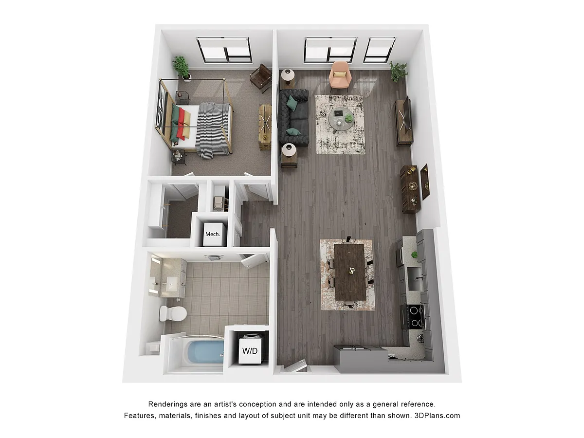 Floor plan A17