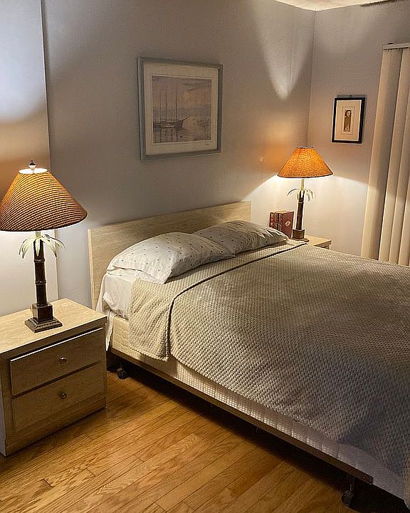 Master bedroom with walk-in 