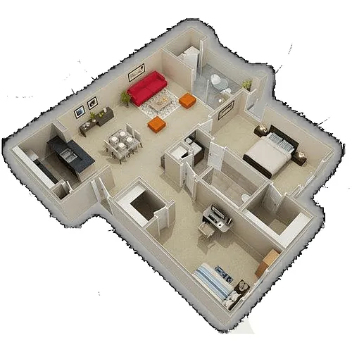 Floor plan B1