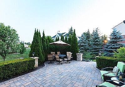 LARGE PAVER PATIO