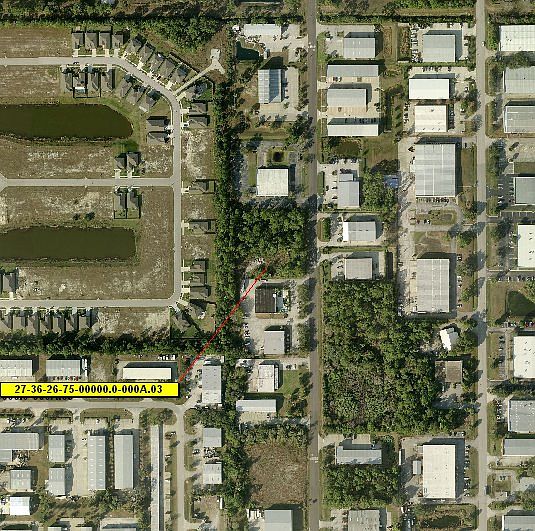 Vacant industrial lot
