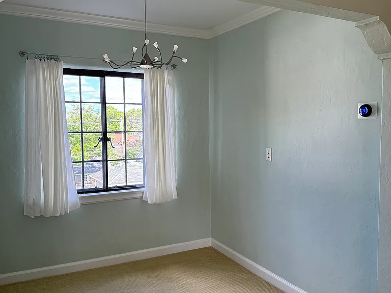 Dining room or office nook.