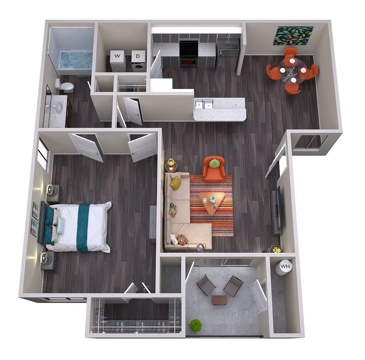 Floor plan Pine Creek
