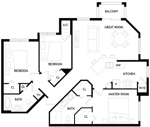 Floor plan C1