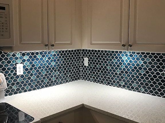 Glass Tile Backsplash