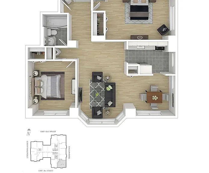 155 E 31st St #E20F — Photo 15