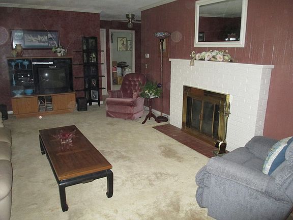 Living Room : Gas Fireplace
