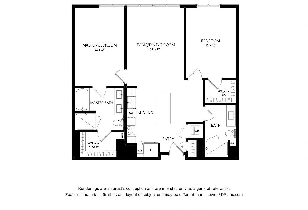 Floor plan MID-RISE TOWER B1