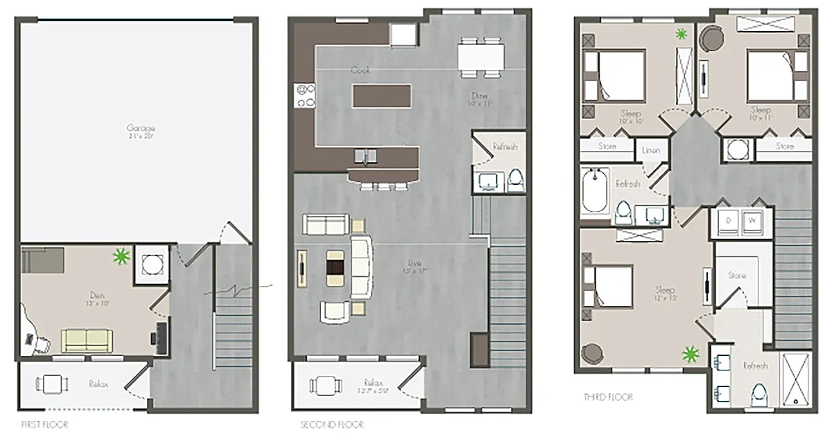 Floor plan Asher