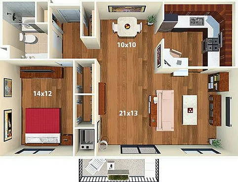 1 Bed 1 Bed