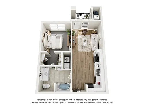 Floor plan A1-50