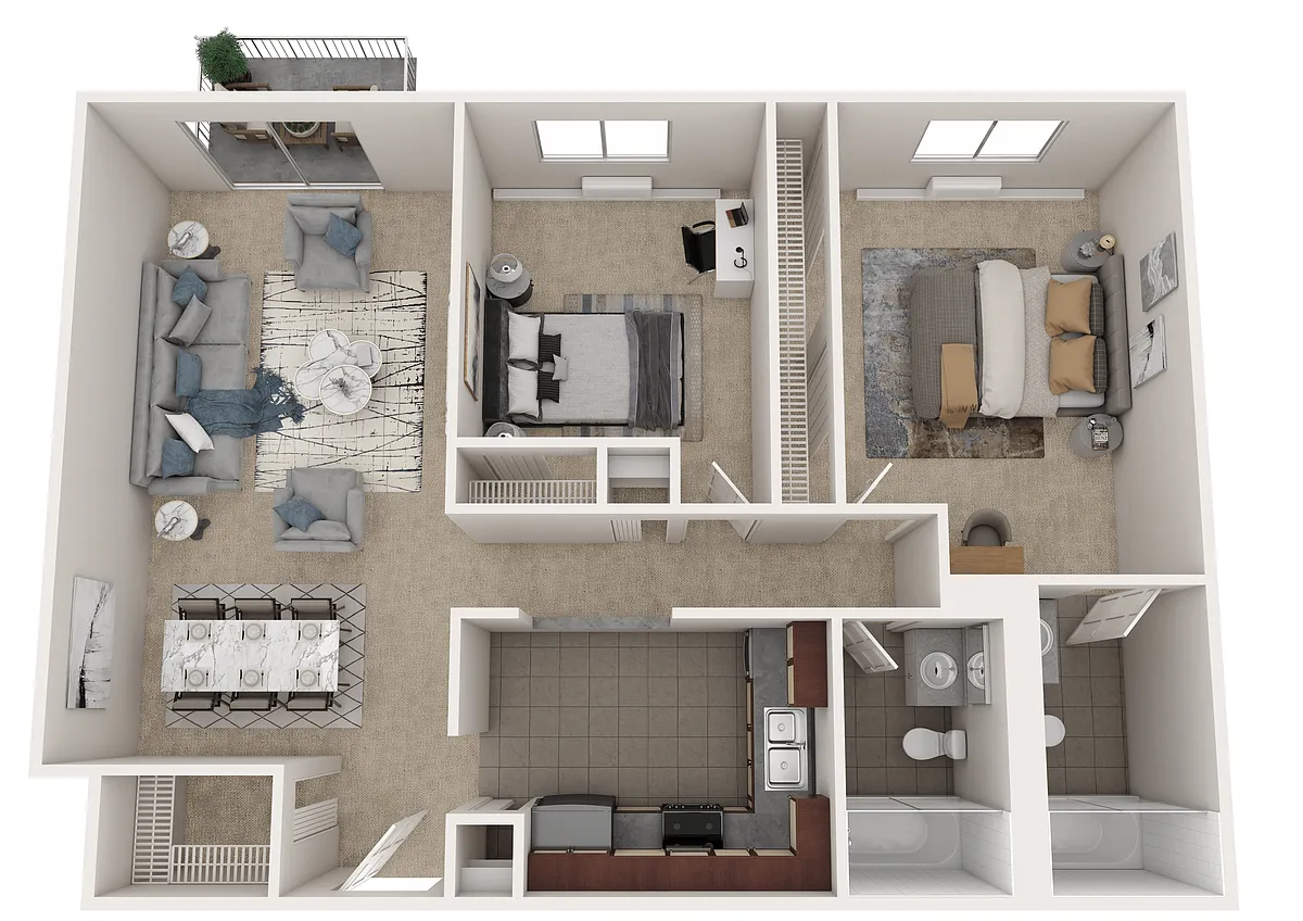 Floor plan Wells