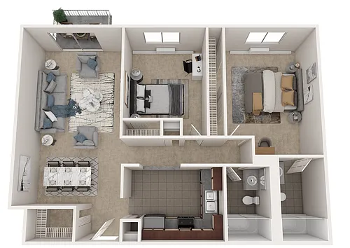 Floor plan Wells