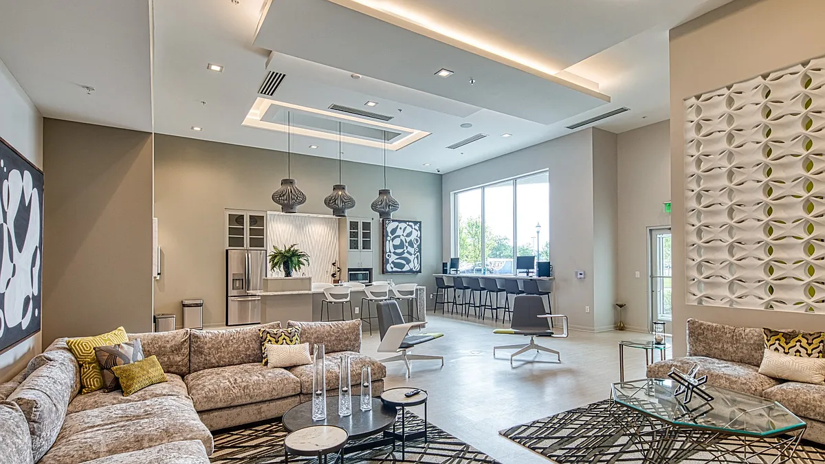 Members clubroom features stylish design and luxurious finishes, - Helix