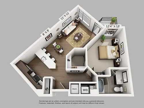 Floor plan Escape