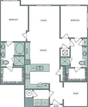 2nd image of 132 Cambridgepark Dr #621