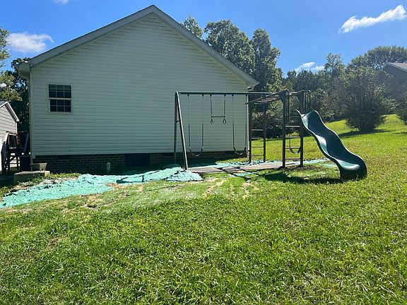 Backyard and play set