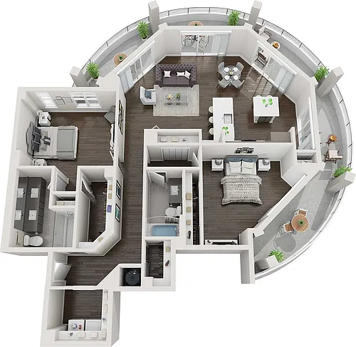 Floor plan B3-1463