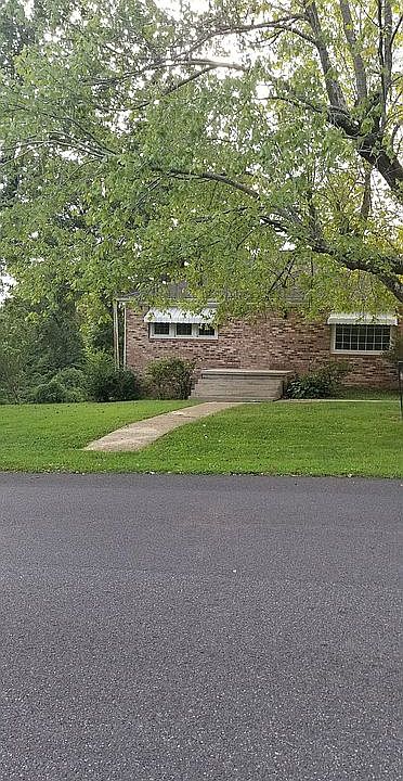 Front of house and yard