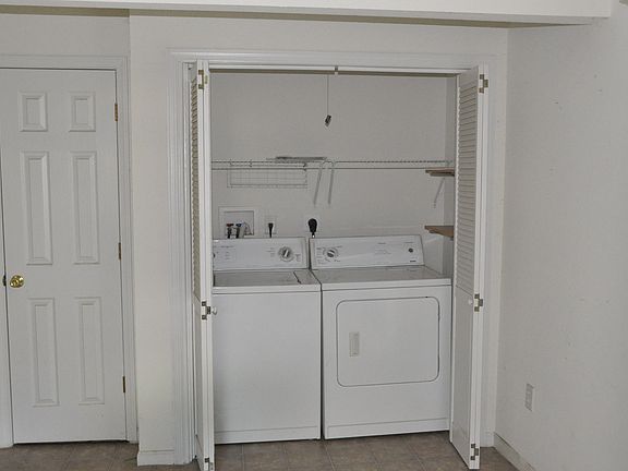 Laundry in kitchen