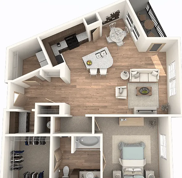 District at Medical Center Apartments — Photo 35