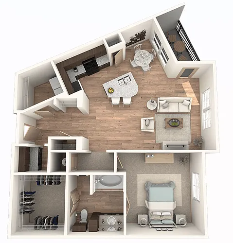 Floor plan A13