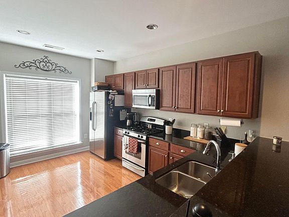 Lots of cabinet storage space as well as a closet pantry for dry goods.