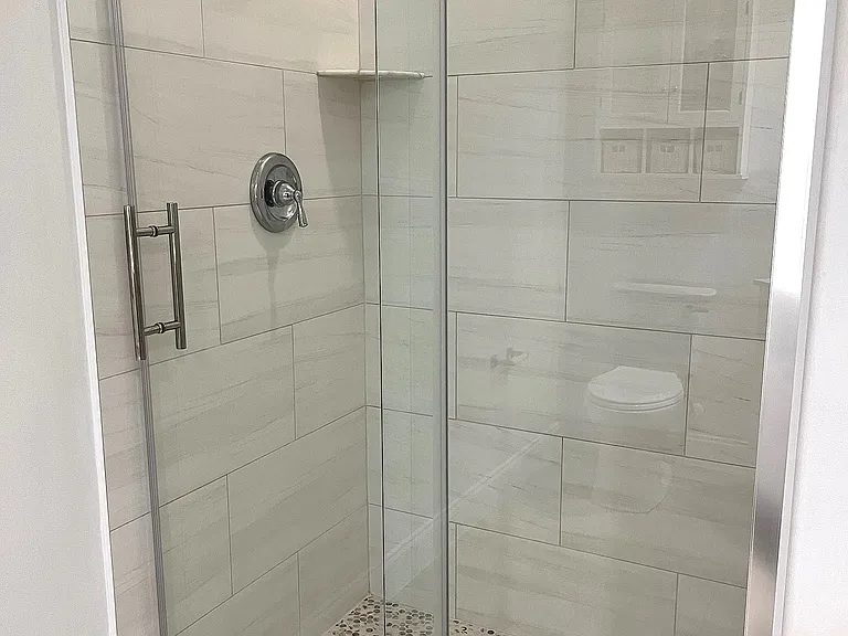 Primary bathroom shower