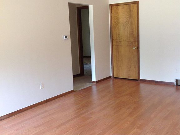 Great room floor plan with closet