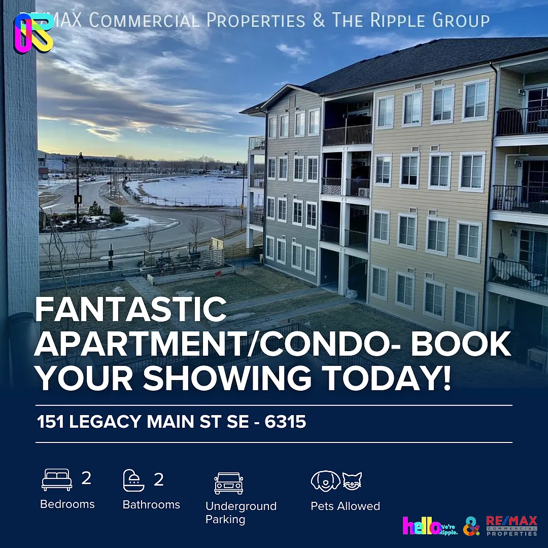 151 Legacy Main St SE (Legacy Park II) - Unit 6315, Calgary - Unit 6315 — Photo 1