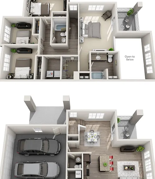 4TH1 floor plan Sandalwood