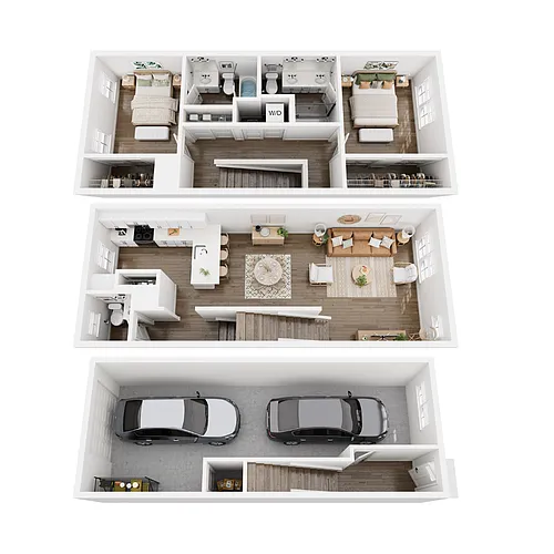 Floor plan Houndstooth