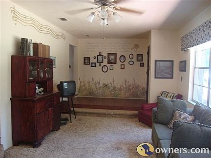 sunken living room