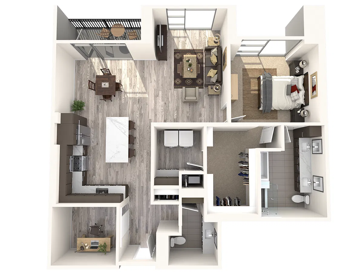 Floor plan A16