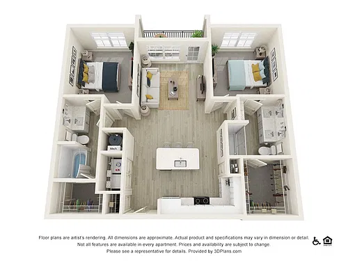 Floor plan B1-3