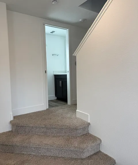 1/2 Bathroom in by living room.