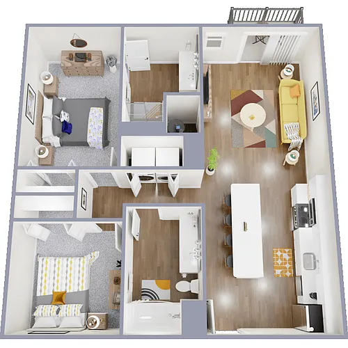 Floor plan Linen Divan